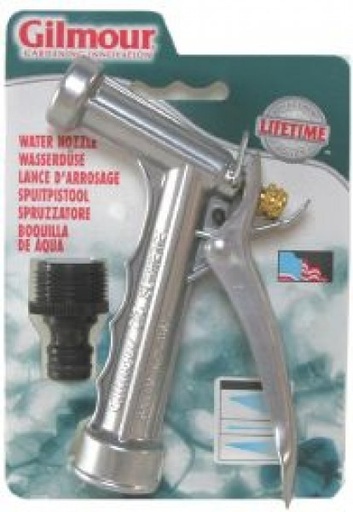 [573E] GILC  573E - GILMOUR WATERPISTOOL METAAL GRIJS /// niet meer verkrijgbaar