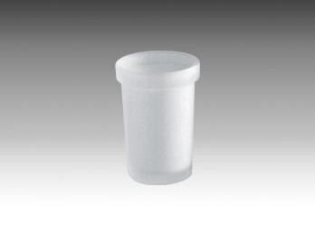 [ R46100] R46100 - INDA O TOUCH BEKER GESATINEERD GLAS voor logic- touch-inox