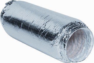 [591-1250] VENTILATIE GELUIDSDEMPER FLEX 152MM 1M.