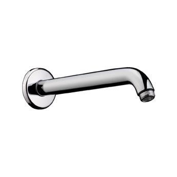 [27412000] 27412000 - HANS GROHE DOUCHE-ARM DIA. 23MM MET SPRONG 230MM VOOR WANDMONTAGE CHR.