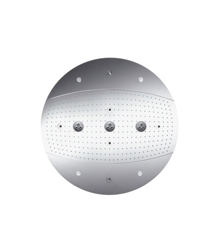 [26117000] 26117000 - HANS GROHE HOOFDDOUCHE RAINDANCE RAINMAKER DIA. 60CM AIR 3JET - PLAFONDMODEL MET VERLICHTING CHR.