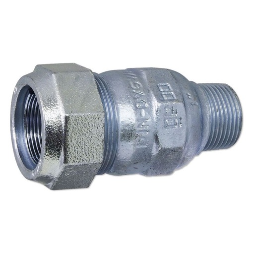 [746 3/8] 01.150.00.00 - RAC FONTE RECHTE KOPPELING 3/8 M X 3/8