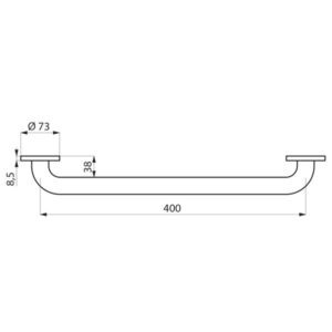 [50504N] 50504N - DELABIE GREEP L400 NYLON WIT
