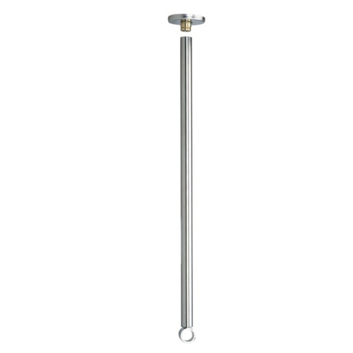 [4373] 4373 - DELABIE PLAFONDSTEUN VR GORDIJNSTANG CHROOM DIA 20MM