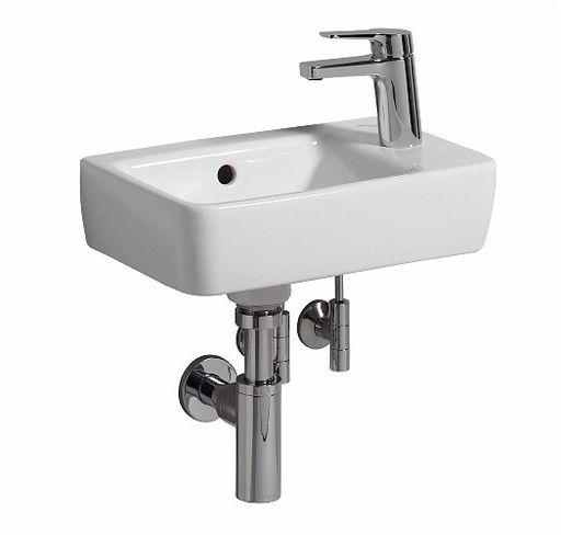 [276140000] 276140000 - GEBERIT RENOVA PLAN LAVE-MAINS 40 X 25CM KR.GAT RECHTS