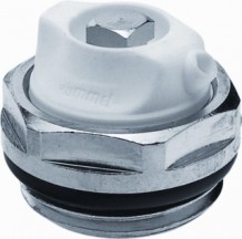 [191505] 54765 - PURJEUR / ONTLUCHTER 3/8 CHROME WIT REGELBAAR