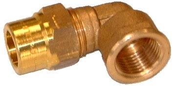 [6090G 3/8 12] COGA992400 - CONEX COUDE GAS 3/8F X 12 MM