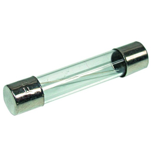 [625712] 520F0-1 - GLAS ZEKERING / SMELTVEILIGHEID 5x20 F 100ma