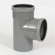 [9134 200] 5016216 - T-STUK GRIJS RIOOL 200MM 90° MFF *