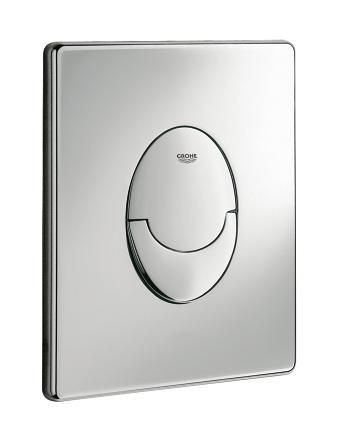  42304000 - GROHE dal DUWPLAAT CHROOM 2 TOETSEN 