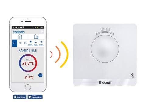 [THEBEN 812 WIFI] RAM812 BLE - THEBEN THERMOSTAAT 812 BLE  220V
