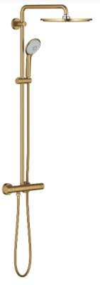 [26075GN0] 26075GN0 - GROHE EUPHORIA  DOUCHESYSTEEM SYSTEM 310 COMPL. BRUSHED COOL SUNRISE