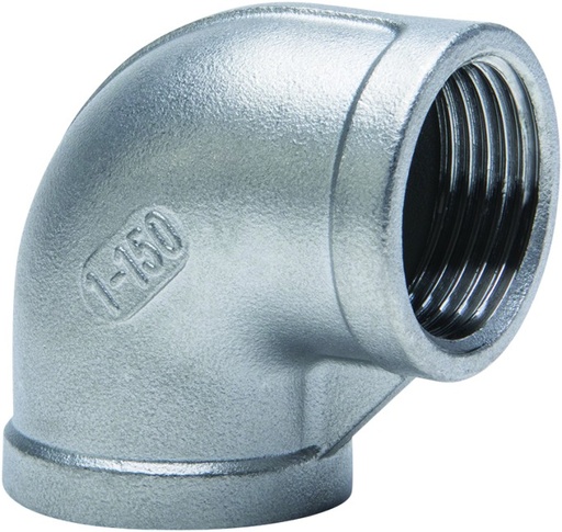 [90I 1 1/2] 6090-112 - COUDE INOX 90° FF 6/4