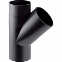 [364.112.16.1] 364.112.16.1 - GEBERIT PE HD REDUCTIE T-STUK 45° 63 - 50 MM