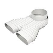 [010002300] 010002300 - BEG PROFI AIR HAAKS AANSLUITSTUK 160 + 2X OVALDUCT