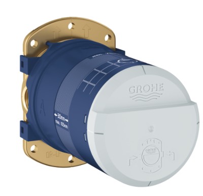  26484000 - GROHE INBOUWDEEL VOOR HOOFDOUCHE MET 2 FUNCTIES BEGRENSD TOT 9.5 L