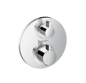[15757000] 15757000 - HANS GROHE ECOSTAT S AFWERKSET INBOUWTHERMOSTAAT MET STOPKRAAN VOOR 1 ENKEL SYSTEEM CHR.