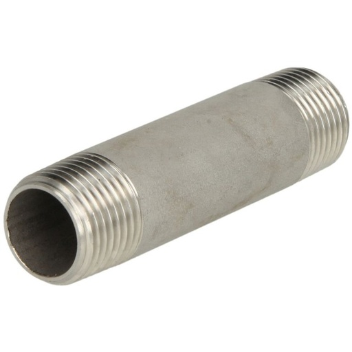 [BNI 4/4 X 200] 6070.200.06 - BUISNIPPEL INOX 4/4 X 200