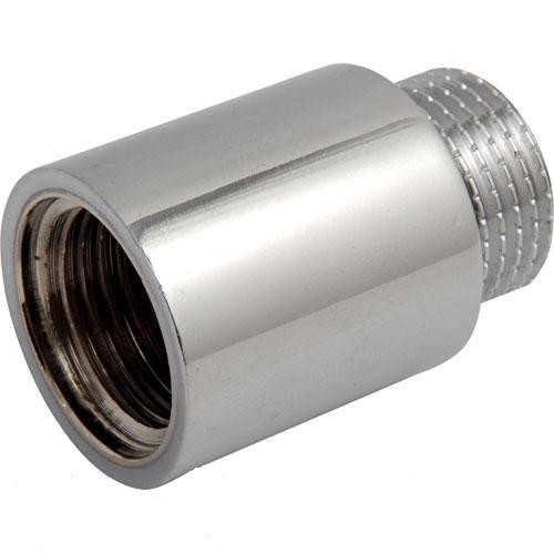 [3529C 1/2 15] VERLENGING CHROME 1/2 15 MM