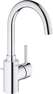  32629002 - GROHE CONCETTO LAVABOKRAAN + HOGE BEC CHR. + AUTO LEDIGING