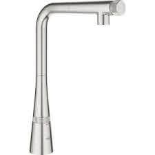  31593DC2 - GROHE ZEDRA KEUKENMENGKRAAN MET UITTREKBARE SPROEIER SMARTCONTROL SUPERSTEEL