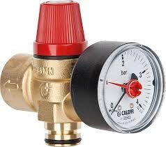 [7099030] BUDERUS O VEILIGHEIDSKLEP  + MANOMETER
