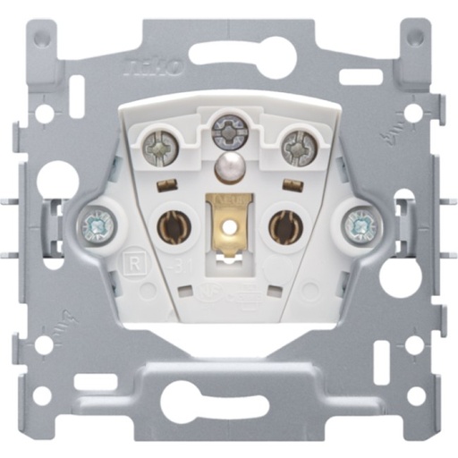 [119799] 0041/170331 - NIKO STOPCONTACT INBOUW 16A SOKKEL NAAKT