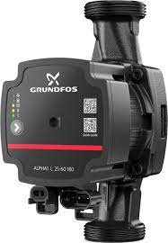 [40 103] 96621354 - GRUNDFOSS CIRCULATIEPOMP ALPHA 1L 25-60 6/4 180MM
