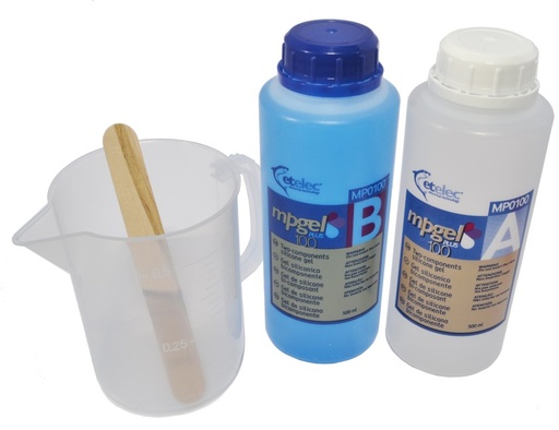 [103942] MP0100 - 2 COMPONENETEN GEL BLIJVEND ELASTISCH 2 X 500 ML 