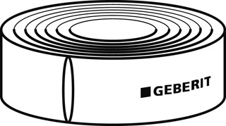 [308.921.00.1] 308.921.00.1 - GEBERIT SILENT ISOLATIE ACOUSTISCH  BUIS 90/100 ROL 15M
