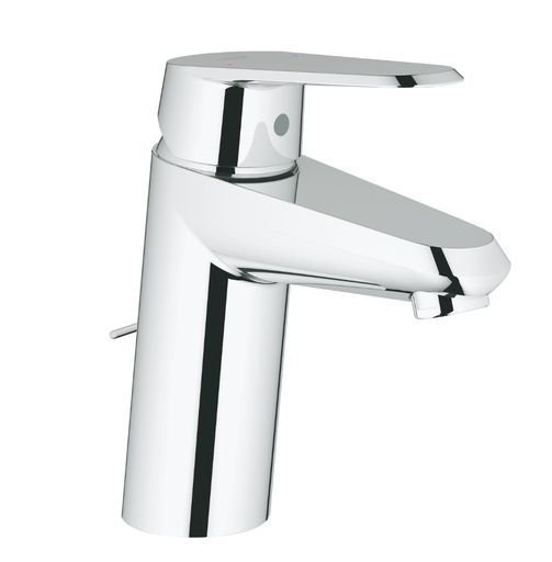  3317820E - GROHE EURODISC  COSMOPOLITAN LAVABOKRAAN +KETTING S-SIZE ECO CHR. MET LEDIGING