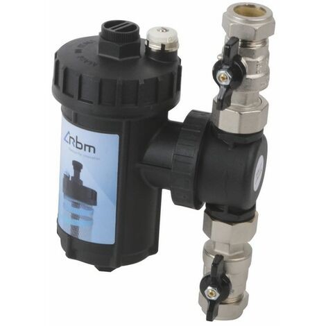 [24872260] RBM SAFECLEANER2 VUILAFSCHEIDER 22MM + BOLKRAAN