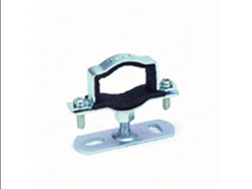 [BATM8] 104215 - BEG ATTACHE KOLLECTOR 4/4 ENKEL (Set 2st) MET VOETPLAAT OP M8