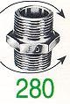 [NR 280 5/4 Z] 280-7S - NIPPEL 5/4 ZWART