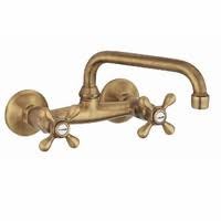 [C10.2723.21] C10.2723.31 - KVR RETRO KEUKEN CLASSIC MUURKRAAN  CHROOM