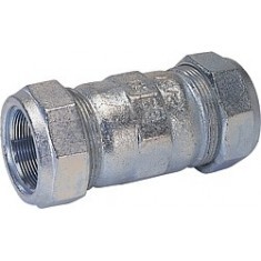 [770 3/4] 01.150.02.02 - RAC FONTE RECHTE KOPPELING 2 X KNEL 3/4