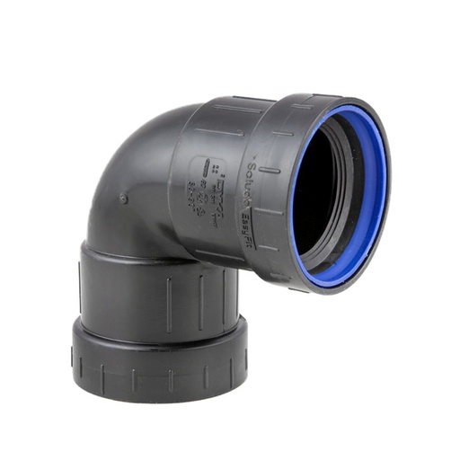 [11090 90] 20023447 - COUDE ZWART PPC 90MM 90° FF (10)*