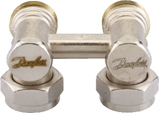 [003L0223] 003L0223 - DANFOSS KRAAN H-STUK HAAKS 3/4 INW MUUR