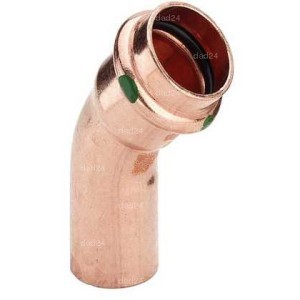 [P5121 12] PERS COUDE 12MM MF 45°