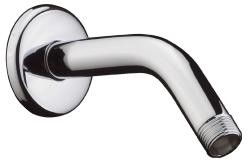 [27411000] 27411000 - HANS GROHE DOUCHE-ARM DIA. 21MM MET SPRONG 128MM VOOR WANDMONTAGE
