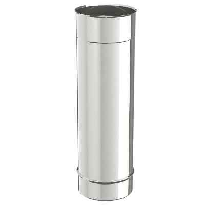 [023014] 1-01-0105-139 - BUIS INOX ENKELWANDIG 139MM 50CM OPSINOX