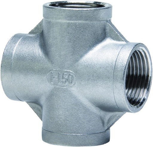 [180I 2"] 6180-200 - KRUISSTUK INOX  2"