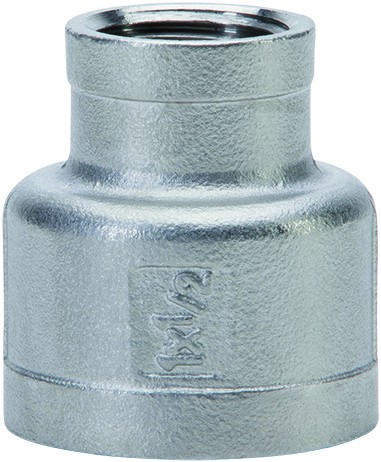 [240I 1/2 x 3/8] 6240-012038 - REDUCTIEMOF INOX  1/2 x 3/8