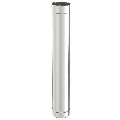 [023008] 1-01-0110-250 - BUIS INOX ENKELWANDIG 250MM 1M OPSINOX 