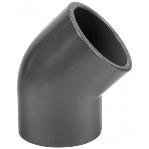 [12120 16] 1RGY116000 - PVC U COUDE 45° 16MM TE LIJMEN