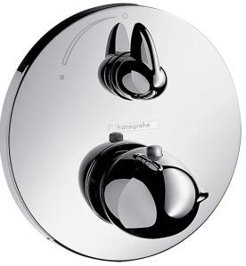 [15700000] 15700000 - HANS GROHE ECOSTAT E AFWERKSET VOOR INBOUWTHERMOSTAAT MET STOPKRAAN CHR.