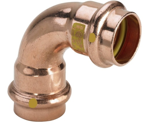 [PG5090 54] 345525 - PERS GAS COUDE 90° FF 54MM