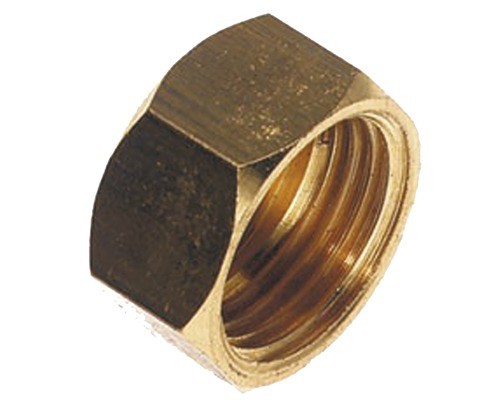  044004 - BONNET 4/4 MESSING VLAKKE ZITTING  