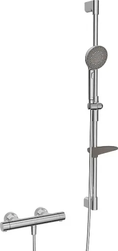 [48130431] 48130431 - HANSA PRISMA DOUCHETHERMOSTAAT + BAAR 90 CM 