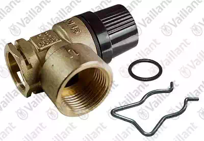 [0020191946] 0020191946 - VAILLANT O VEILIGHEIDSKLEP 6 BAR SOLAR LEEGLOOP